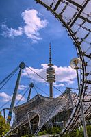 BAVARIA : MUNICH - OLYMPIA PARK - TIMELESS ARCHITECTURE