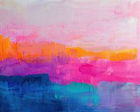 Abstraktes Kunstwerk