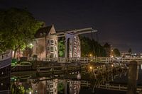 Zwolle - The Pelser Bridge in the evening