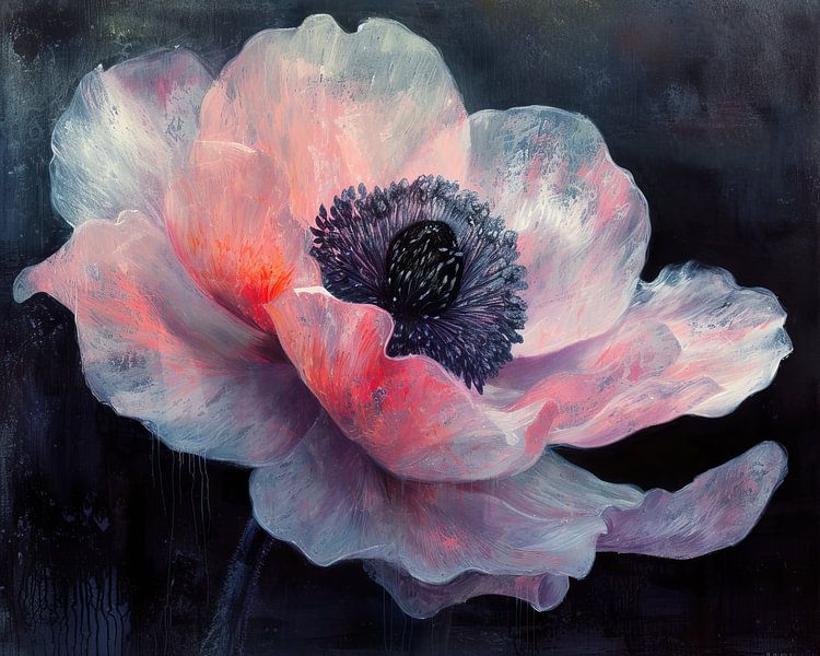 Elektrische Blüte von Kunst Laune