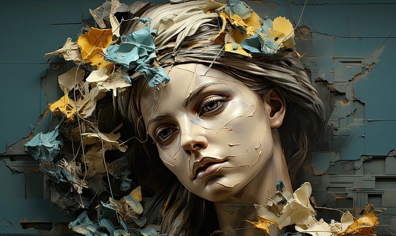 Women's portrait by Bert Nijholt