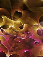 Love finds you love declaration hearts modern