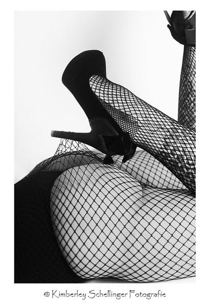 Lingerie/boudoir heels by Kim Schellinger