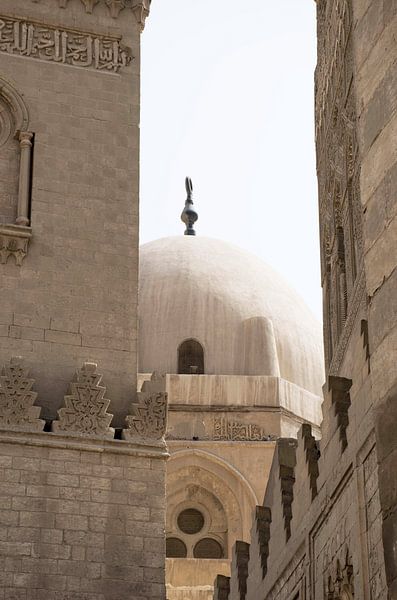 Architektur Altstadt Kairo ägyptisch. Schauen Sie durch die Moschee-Kuppel. von Marjolein Hameleers