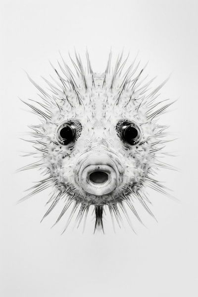Pufferfish by Poster Art Shop