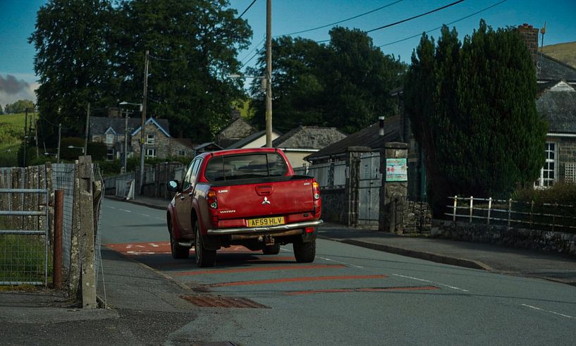 Driving through a Welsh village landscape by Aron.jpg