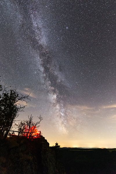 Milky Way over the Hahnenklee Cliffs by Oliver Henze