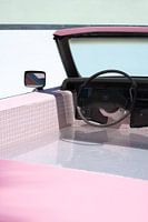 Classic pink Cadillac jacuzzi