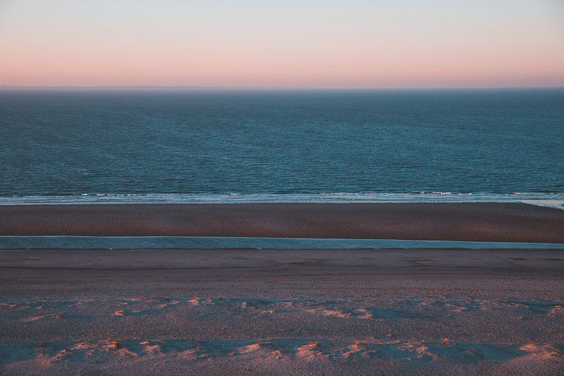 Zeeland lever du soleil à la plage Westenschouwen par Susanne Ottenheym