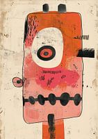 Naivität mit oranger Farbe