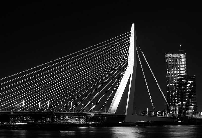 Rotterdam by night von Bernadette Struijk