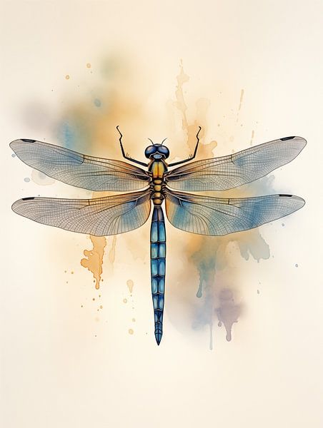 Libellule par Cafe Noir