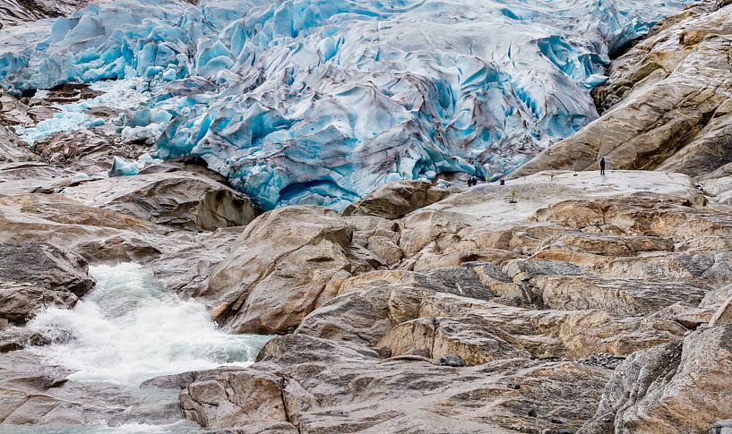 Glacier the Nigardsbreen in Norway by Hamperium Photography