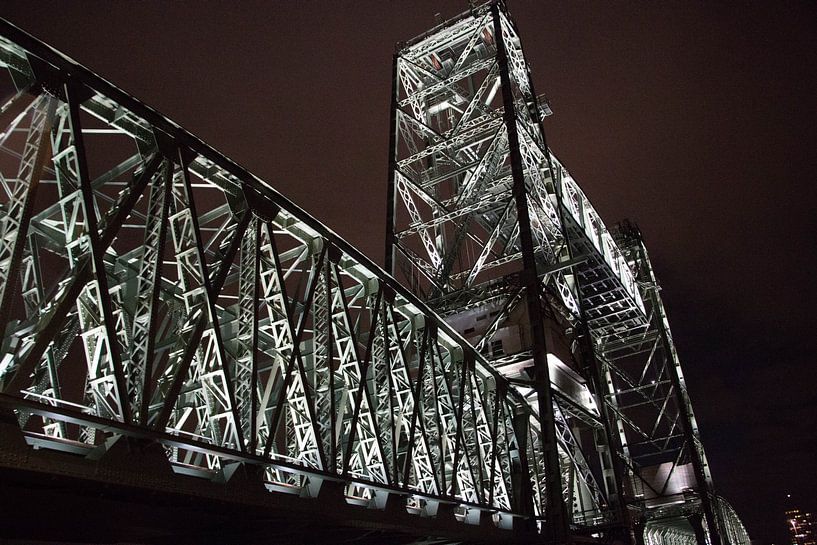 Ville de Rotterdam : Le Hef par la lumière par Johan Veenstra