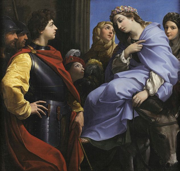 The Meeting of David and Abigail, Guido Reni by Masterful Masters