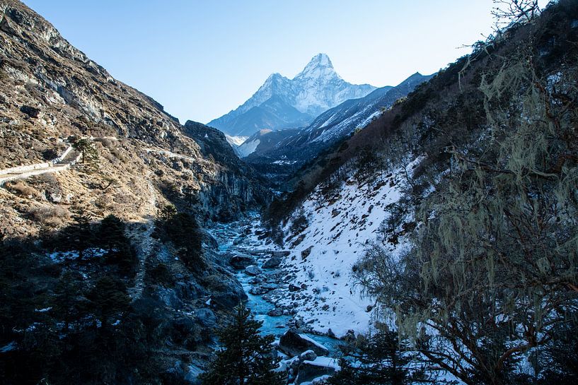 Good morning Ama Dablam Nepal. by Ton Tolboom