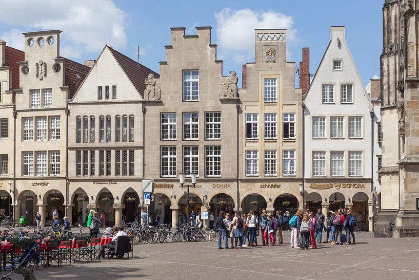 Prinzipalmarkt, Giebelhäuser, Münster, Stadt, Westfalen von Torsten Krüger