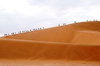 Tourisme de masse Deadvlei Namibie