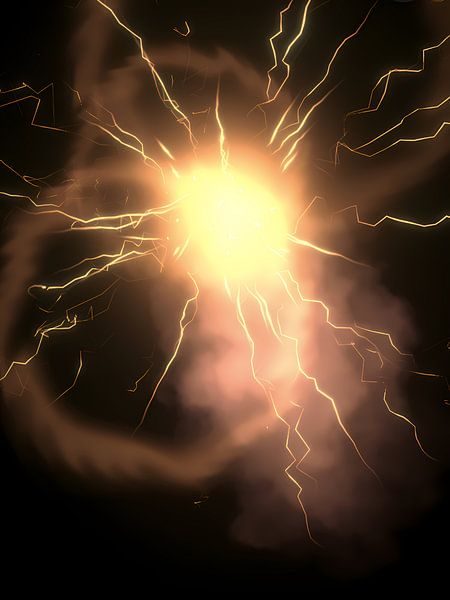 Lichtblitze by J D - Digital Art