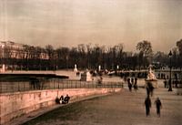 Een winter-avond in Parijs, Bois de Boulogne