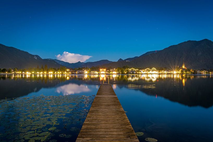 Sommernacht am Tegernsee von Martin Wasilewski