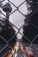 De Maastunnel langs de Euromast