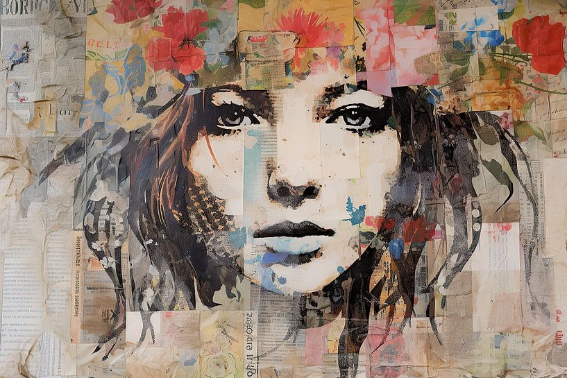 Piper | Modern Portrait by ARTEO Paintings