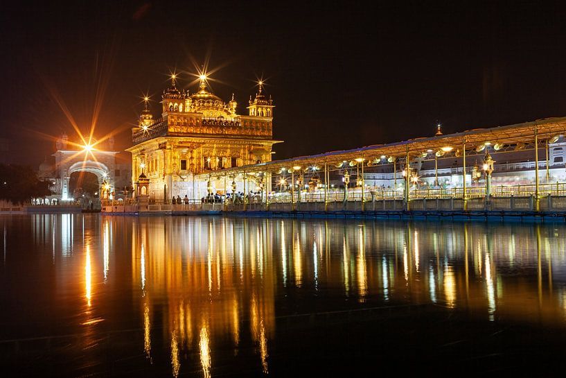 The Golden Temple of Amritsar by Roland Brack