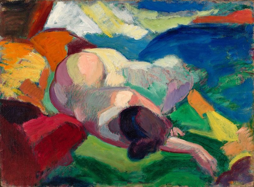 Akt, Carl Newman von Meisterhafte Meister