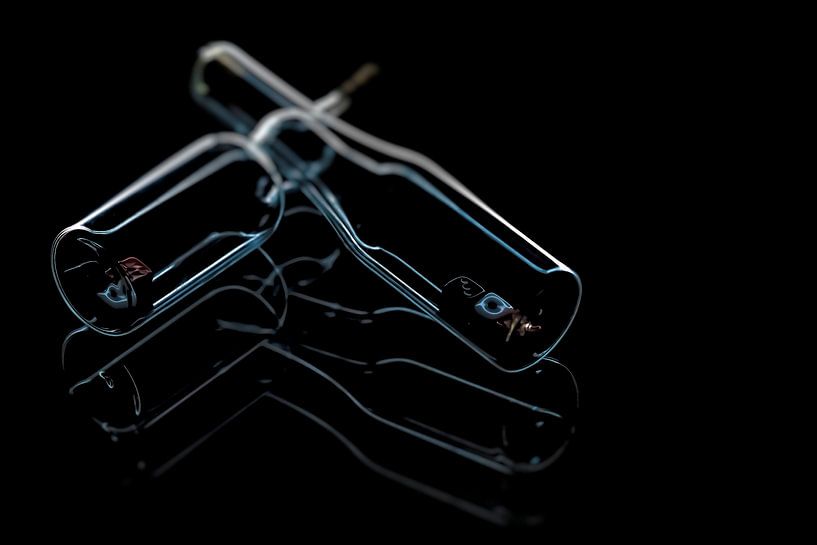 Dice in bottle by Christophe Fruyt