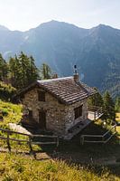 Berghütte in den Alpen – Chamonix-Courmayeur