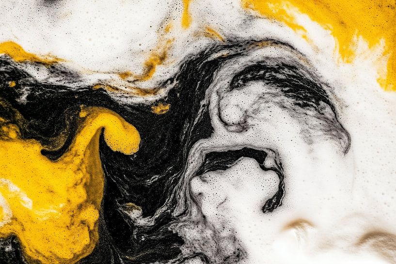 Abstracte alchemie - Effervesce van Philippe HUGONNARD