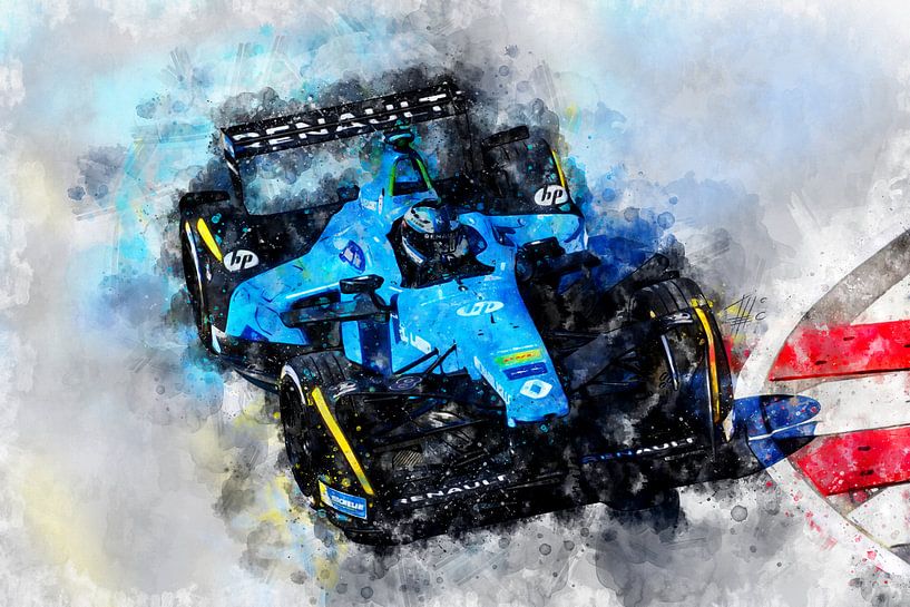 Nelson Piquet junior, Formula E by Theodor Decker