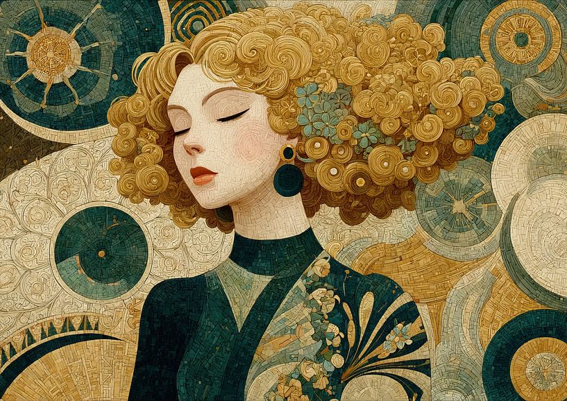 Golden Hair by Art Whims