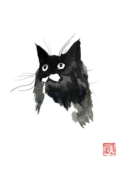 spot cat by Péchane Sumie