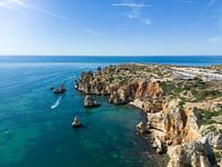 The Ponta da Piedade in Portugal's Algarve region