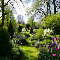 Garten von Pine Grove