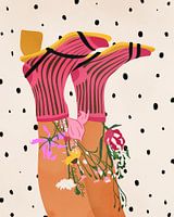 Bloemrijke stap Delight