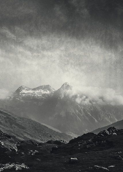Splügenpass mit Piz Platta Schweiz von Dirk Wüstenhagen