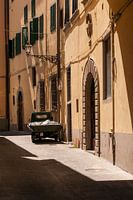 Piaggio Singe dans la rue de Toscane