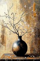 Japanse bloesemkunst in Goud ii