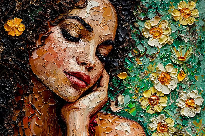 image pittoresque de la femme par Egon Zitter