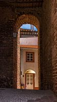 Straatje in Silves, Algarve (Portugal)