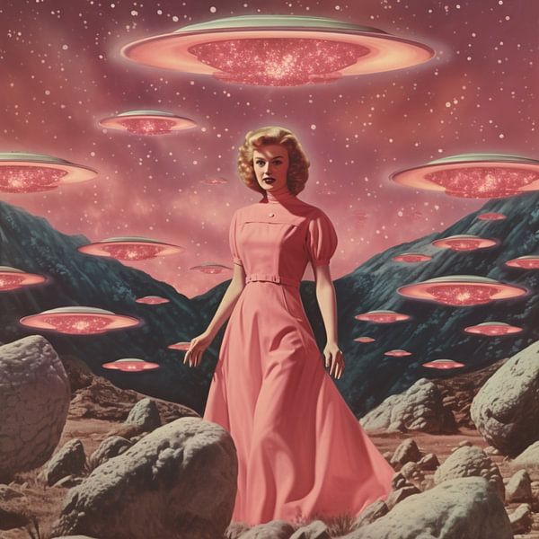 Vintage Space Barbie by Samantha Hearn