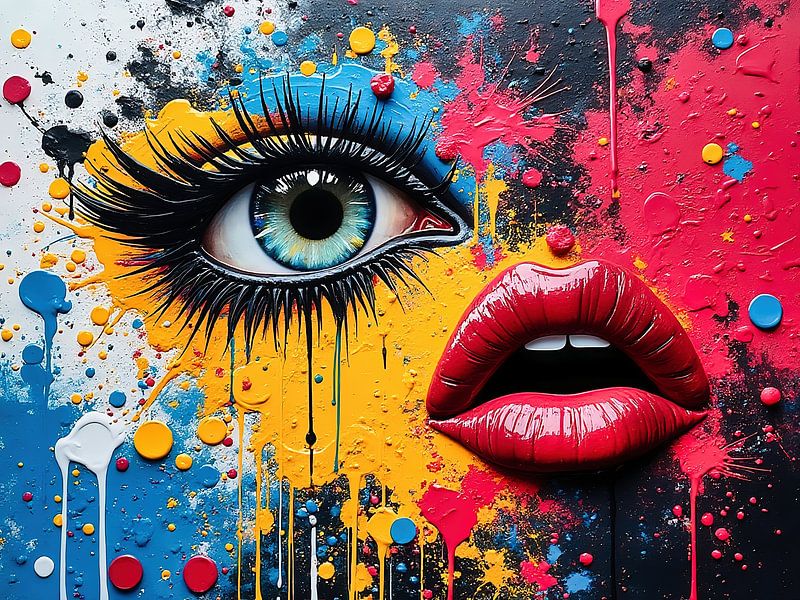 A surreal face by The Photo Artist