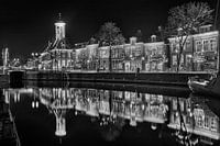 Dokkum Niederlande Schwarz Weiss