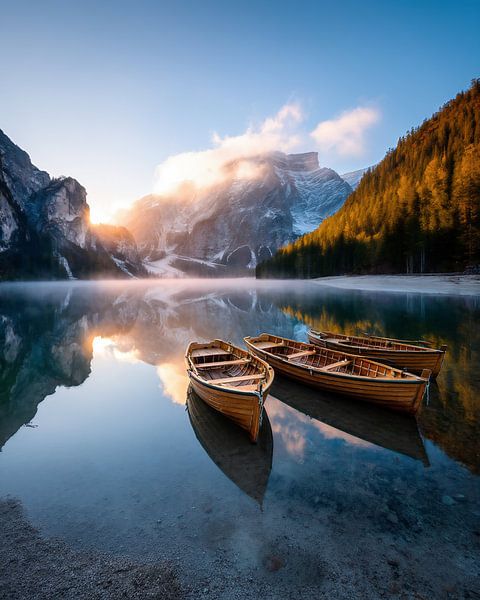 Magie des Sonnenuntergangs von fernlichtsicht