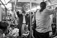 Sleeping on the train