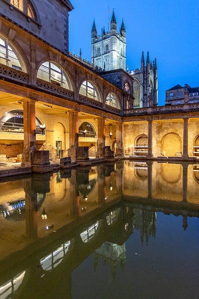 Roman bath by Albert Mendelewski