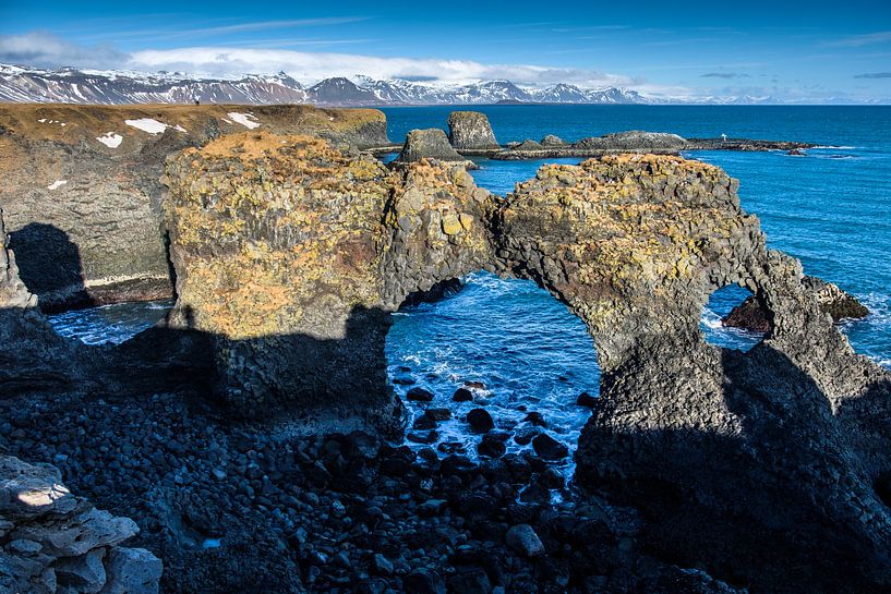 Arnarstapi rotskust van Joke Beers-Blom
